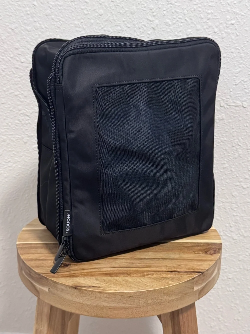 MONOS Black Compressible Packing Cubes EUC 4 Piece Set